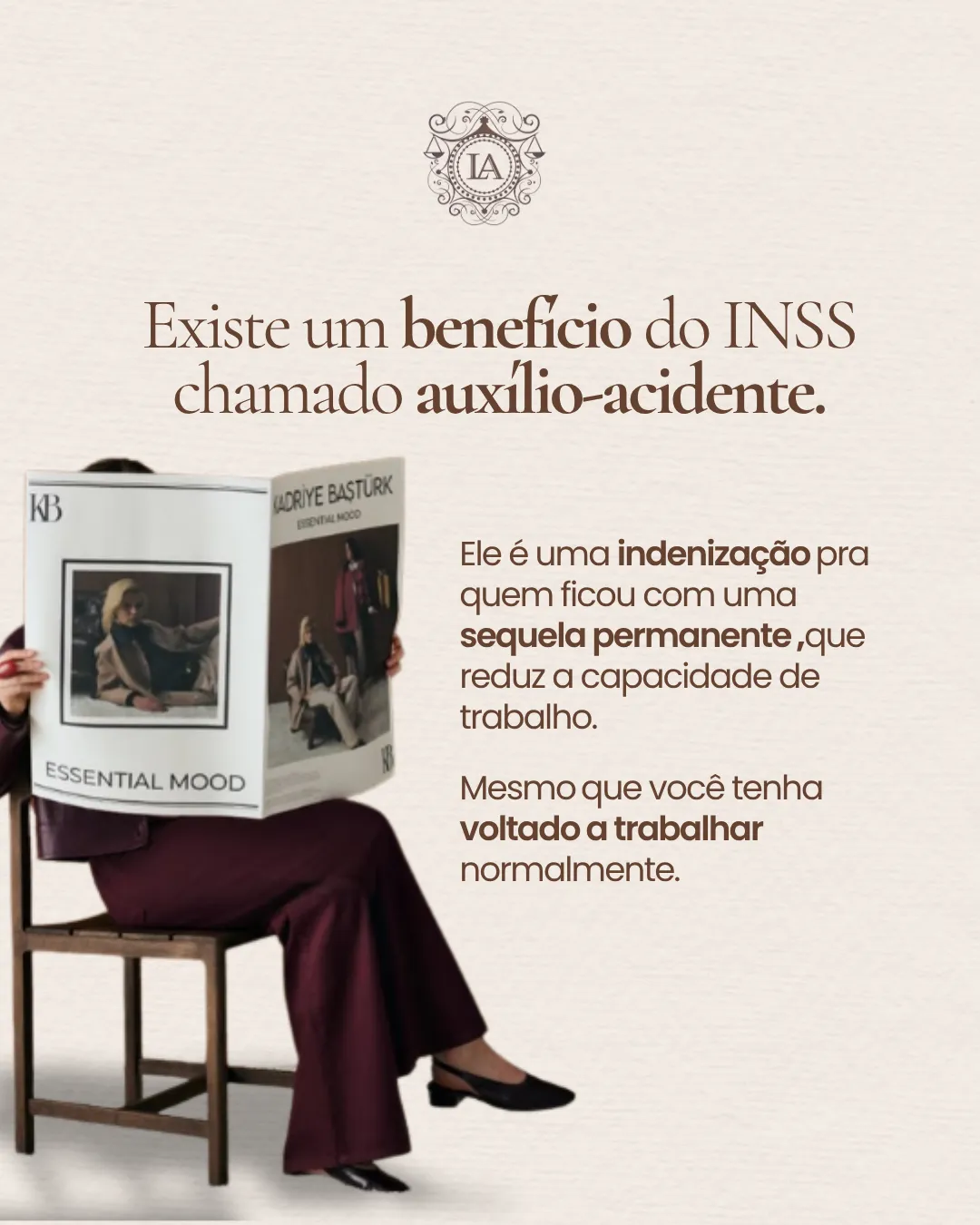 Luciana Argenton: Auxilio acidente, peça 2 de 4