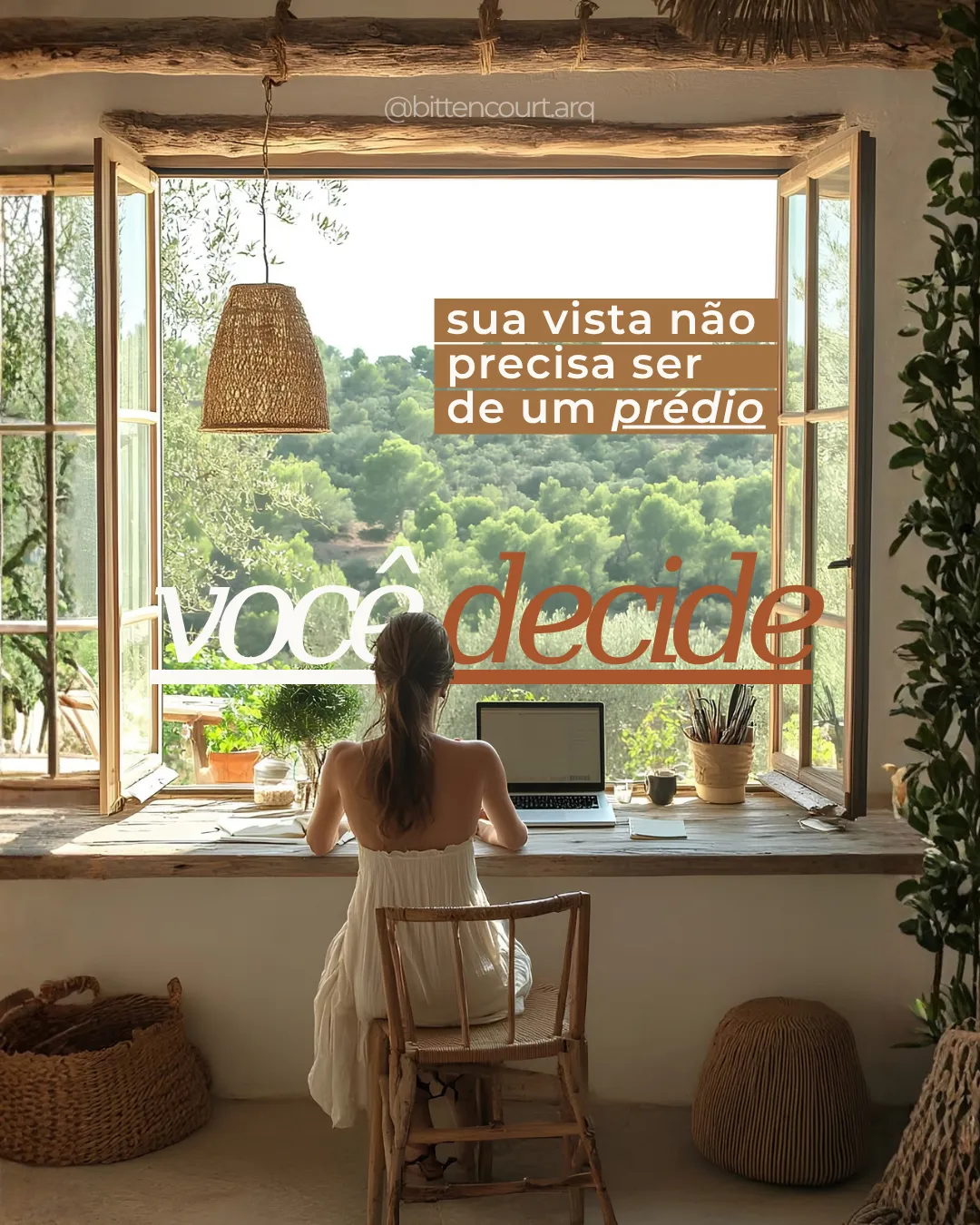 Rafael Bittencourt: Sua vista nao precisa ser de um predio