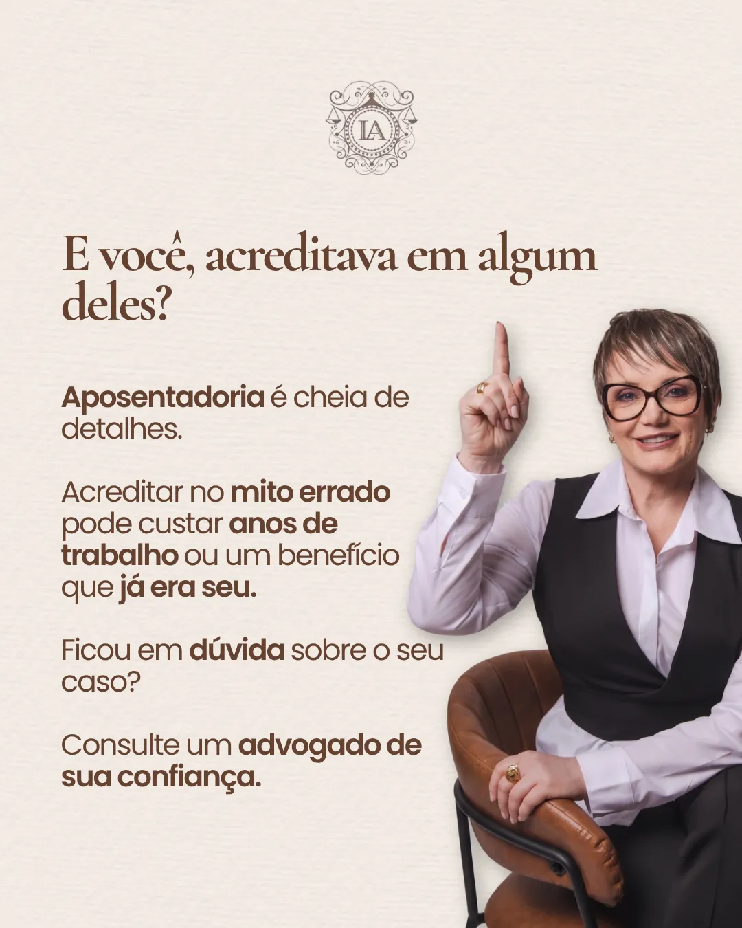 Luciana Argenton: 3 mitos sobre aposentadoria, peça 5 de 5